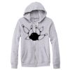 Adult Triblend Full-Zip Fleece Hooded Sweatshirt Thumbnail